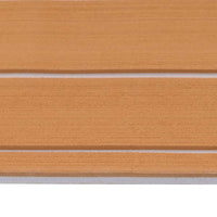 Pavimentazione  autoadesiva marrone e bianca 240x60 cm EVA Foam 42008469