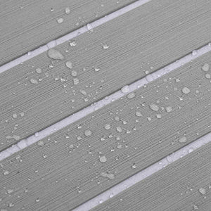 Pavimentazione per barche  autoadesiva Grigio chiaro e bianco 240x60 cm in schiuma EVA 42008470