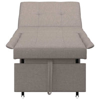 vidaXL Divano letto Talpa 194 x 67 x 37 cm Tessuto
