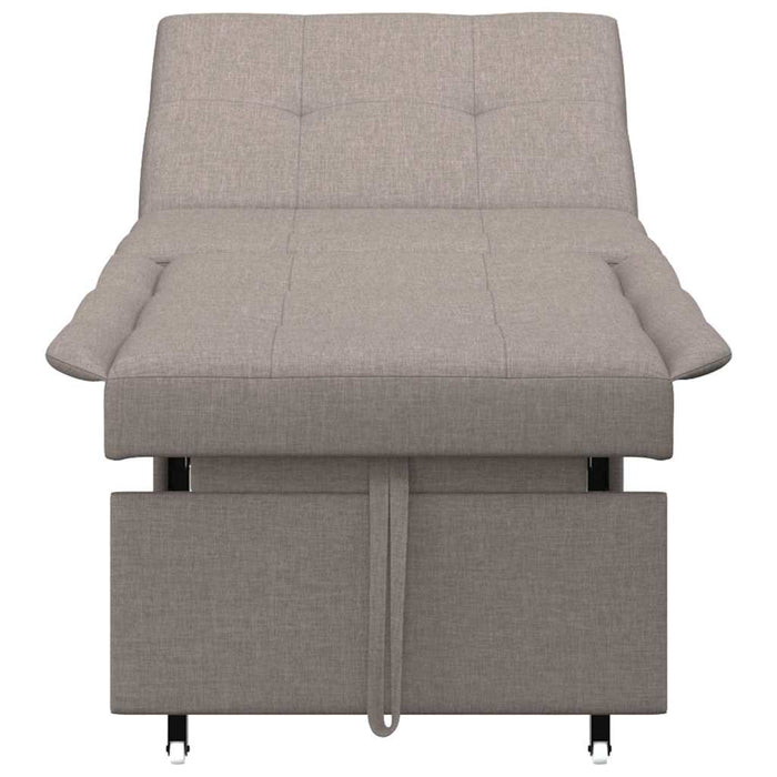 vidaXL Divano letto Talpa 194 x 67 x 37 cm Tessuto