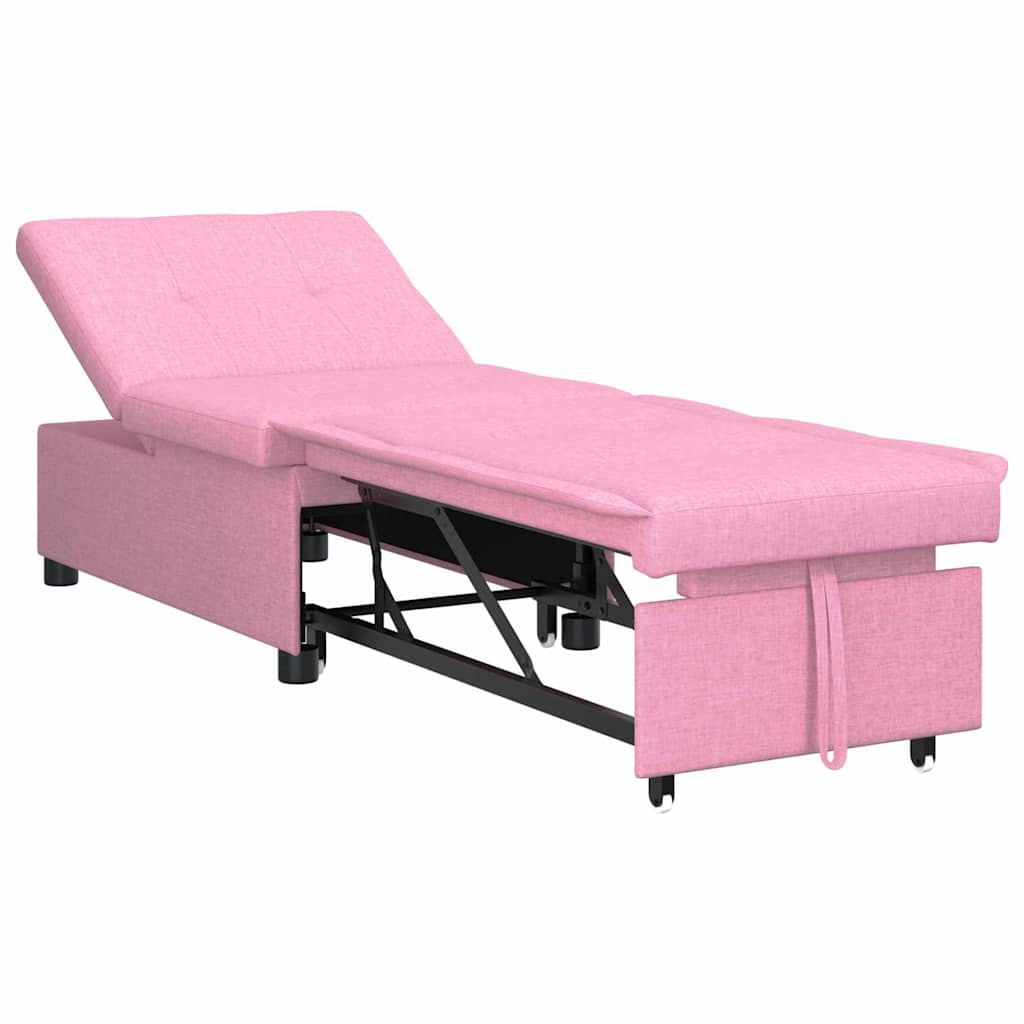 Divano letto Rosa 194 x 67 x 37 cm Tessuto 42008592