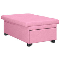 Divano letto Rosa 194 x 67 x 37 cm Tessuto 42008592