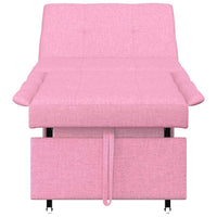 Divano letto Rosa 194 x 67 x 37 cm Tessuto 42008592