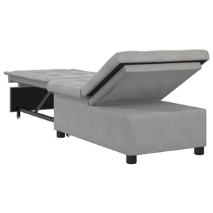 Divano Letto 3-in-1 Grigio Chiaro di 42008608