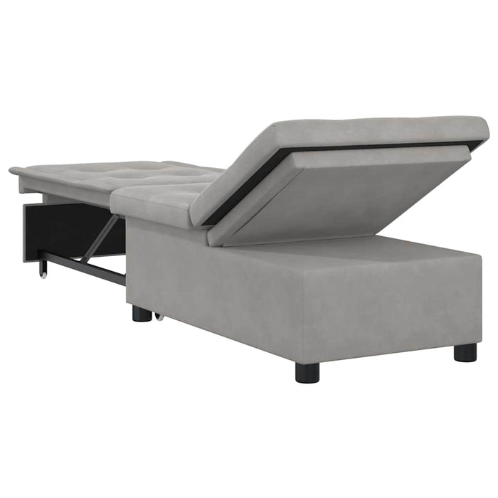 Divano Letto 3-in-1 Grigio Chiaro di 42008608