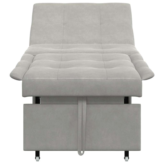 Divano Letto 3-in-1 Grigio Chiaro di 42008608