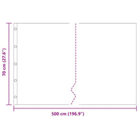 Barriera antiradice Nero 0,7 x 5 m Polietilene 42006480