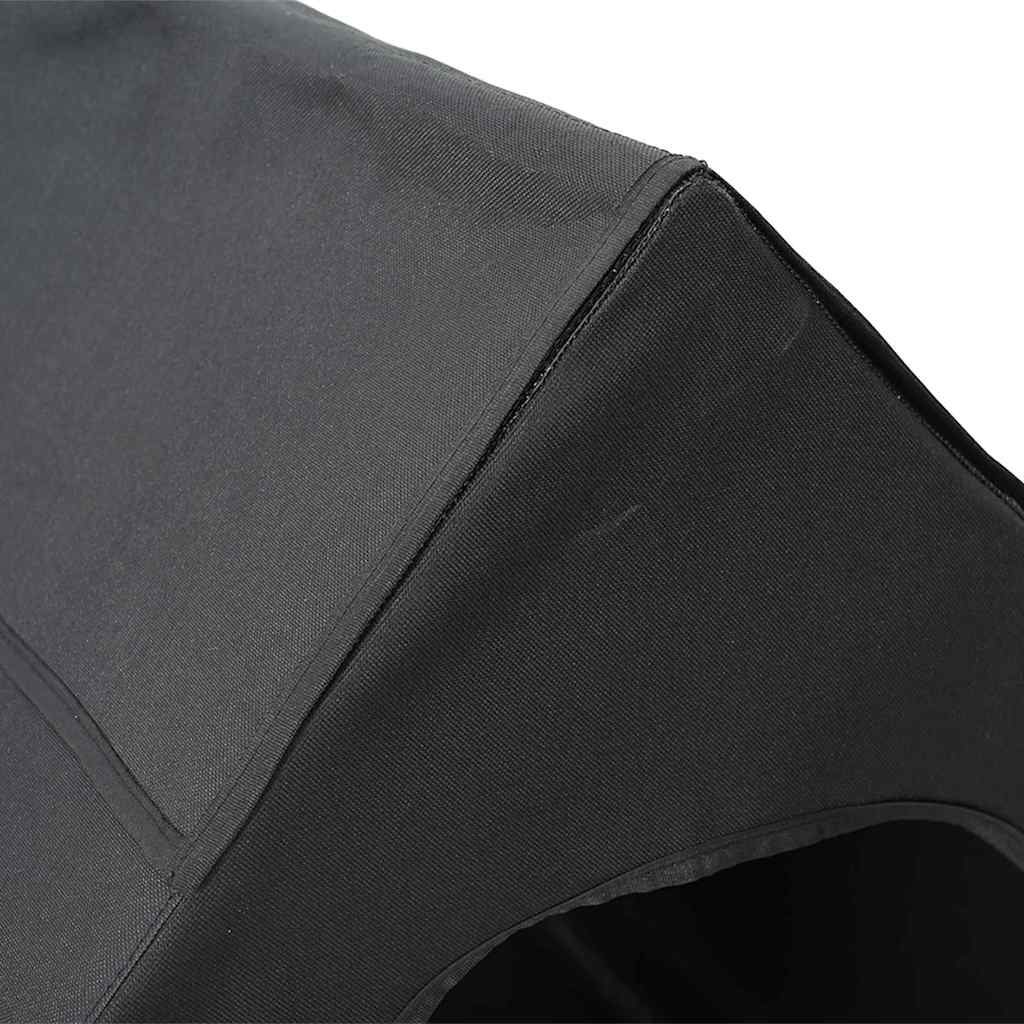 Casa per Cani  Nera in Tessuto Oxford e Acciaio 42008159