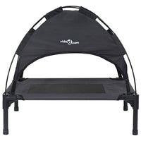 Letto per Cani Sollevato  Nero 42008166