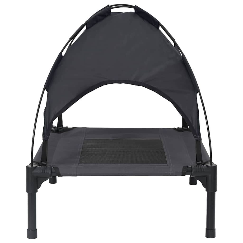 Letto per Cani Sollevato  Nero 42008166