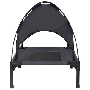 Letto per Cani Sollevato  Nero 42008166