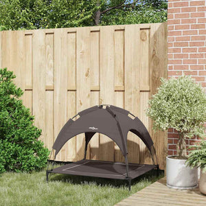 letto rialzato per cani  con tetto removibile Marrone L Acciaio 42008191