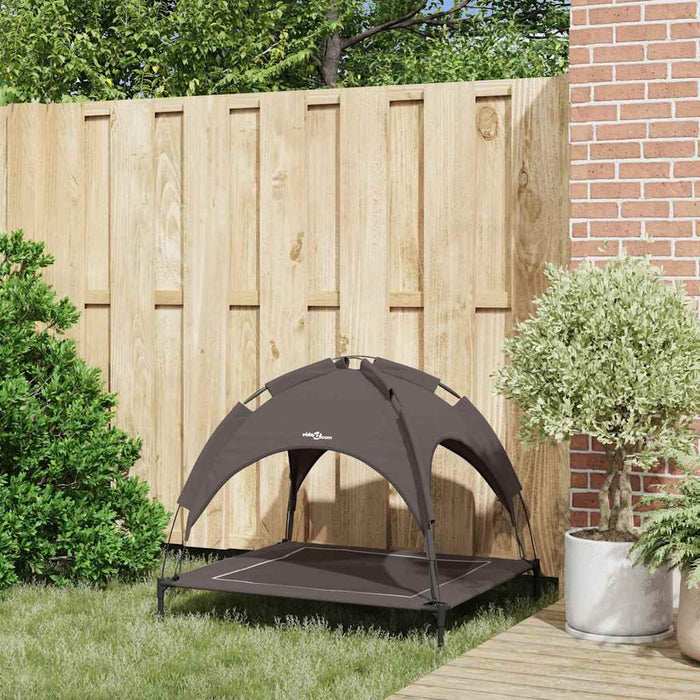 letto rialzato per cani  con tetto removibile Marrone L Acciaio 42008191