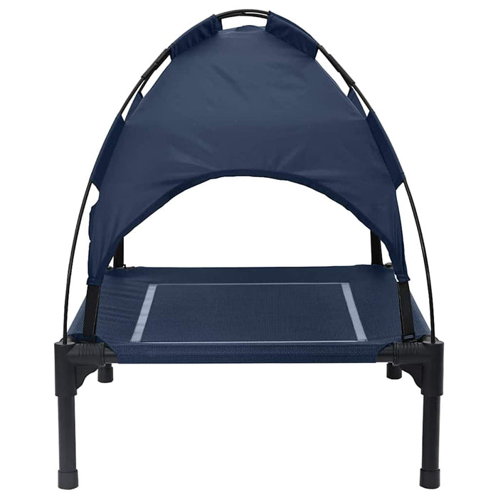 vidaXL Letto per Cani Blu navy m Acciaio
