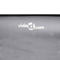 Letto per Cani Rialzato Grigio Chiaro L in Tessuto Oxford e Acciaio 42008210