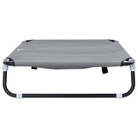 Letto Pieghevole per Cani  Grigio chiaro 42008217