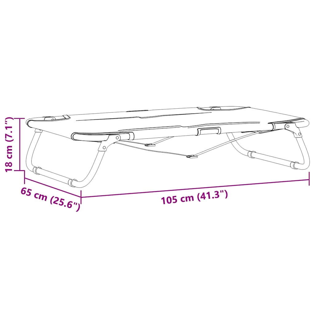 Letto per Cane Pieghevole Grigio Chiaro 42008218