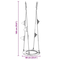 Altalena a nido Blu 60 x 60 x 180 cm 42009053