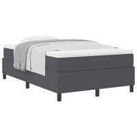 Letto a molle Grigio scuro 193 x 120 x 60 cm 3337453