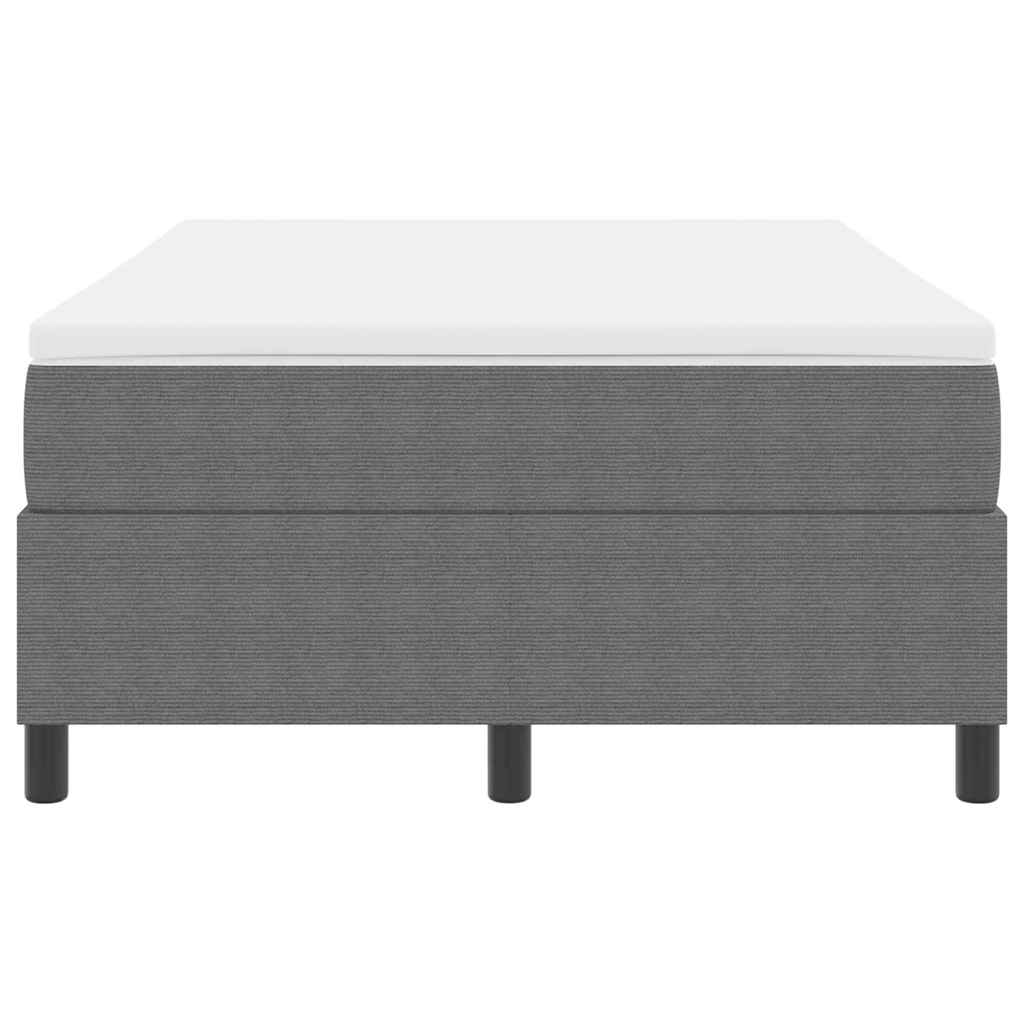 Letto a molle Grigio chiaro e bianco 203 x 120 x 60 cm 3337457