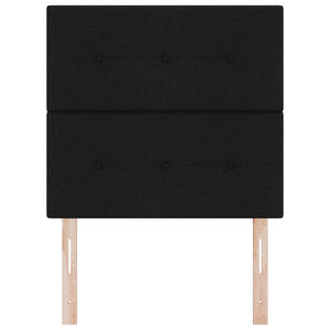 Testiera con testiera Nero 100 cm Tessuto 3337810