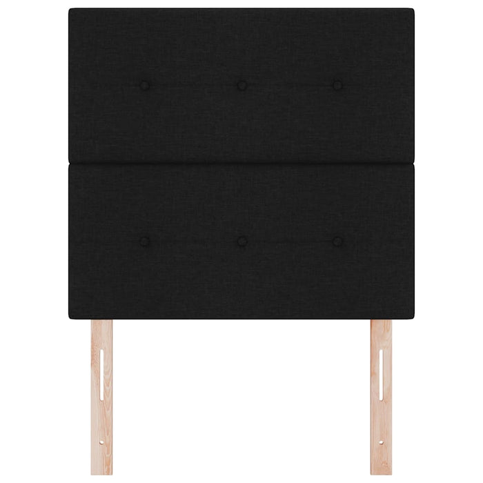 Testiera con testiera Nero 100 cm Tessuto 3337810