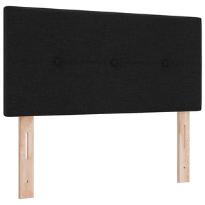 Testiera LED con luci a strisce a LED-Testata con LED Nero 100 cm Poliestere 786661