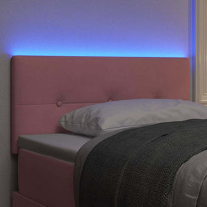 Testiera LED con luci a strisce a LED Rosa 100 cm Poliestere 3338121