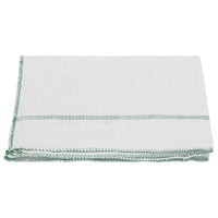Panni per la Pulizia 5pz Righe Bianche e Verdi 50x60 cm 4014090