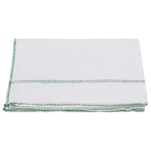 Panni per la Pulizia 5pz Righe Bianche e Verdi 50x60 cm