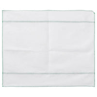 Panni per la Pulizia 5pz Righe Bianche e Verdi 50x60 cm