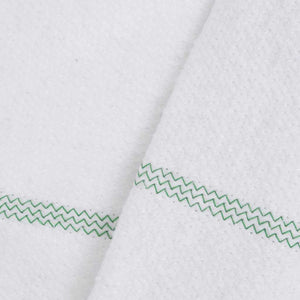 Panni per la Pulizia 5pz Righe Bianche e Verdi 50x60 cm 4014090