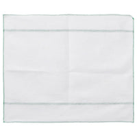 Panni per la Pulizia 10pz Righe Bianche e Verdi 50x60 cm 4014091