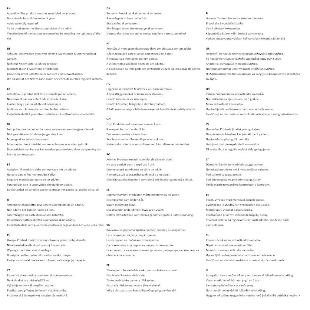 Set di 3 Palline e Pompa Extra Ø90x20 cm 4016324