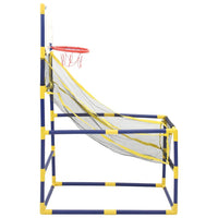 Set Gioco di Basket Arcade con Palla e Pompa 45x86x127 cm 4016326