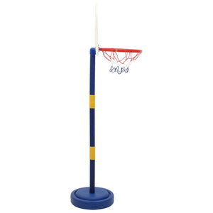 Stand da Basket con Palla e Pompa Regolabile Altezza 90/121 cm 4016327