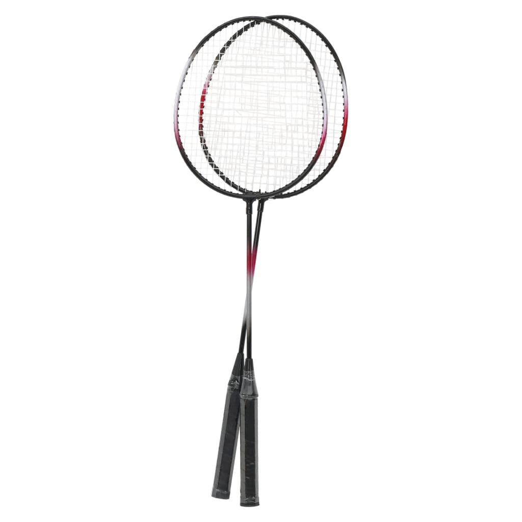 Set da Badminton con 2 Racchette, Rete e Custodia 292x30x152 cm 4016329
