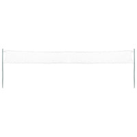 Set da Badminton con 4 Racchette e Rete 620x151 cm