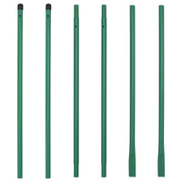 Set da Badminton con 4 Racchette e Rete 620x151 cm