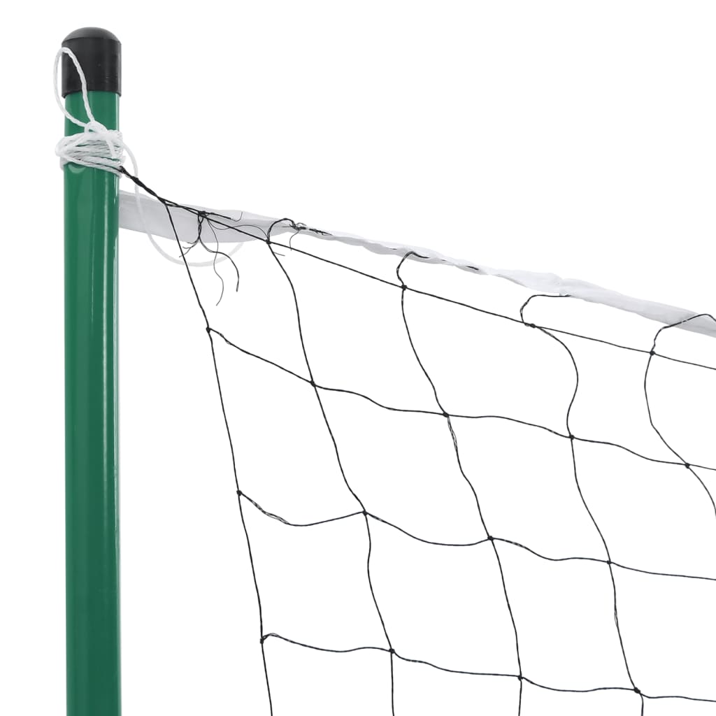 Set da Badminton con 4 Racchette e Rete 620x151 cm