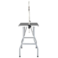 vidaXL Tavolo Toelettatura Cani Gatti Animali Regolabile 1 Guinzaglio