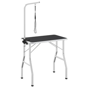 Tavolo Toelettatura Cani Gatti Animali Regolabile 1 Guinzaglio 4016395