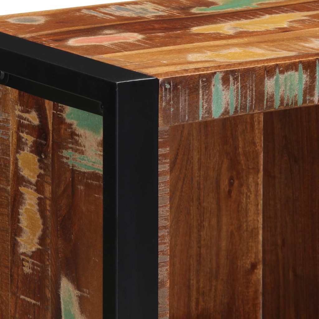 vidaXL Set di mobili per il bagno 3 pcs Legno massello riciclato