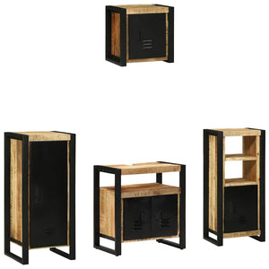 Set di mobili per il bagno 4 pcs Legno di mango massello 3305656
