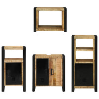 Set di mobili per il bagno 4 pcs Legno di mango massello 3305670