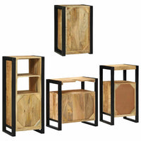 Set di mobili per il bagno 4 pcs Legno di mango massello 3305698