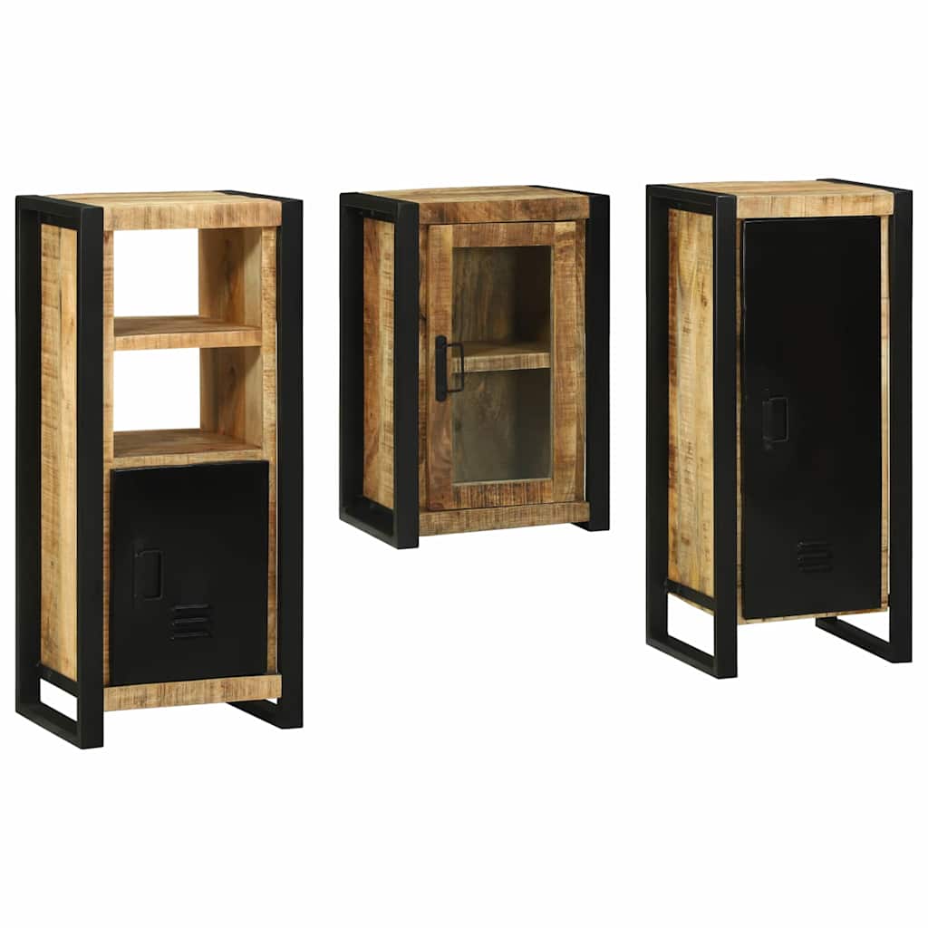 Set di mobili per il bagno 3 pcs Legno di mango massello 3305704