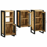 Set di mobili per il bagno 3 pcs Legno di mango massello 3305704