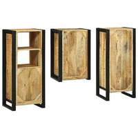 Set di mobili per il bagno 3 pcs Legno di mango massello 3305704