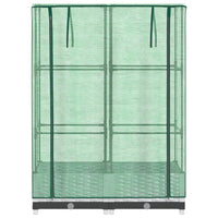 Letto Rialzato con Copertura Serra Effetto Rattan 80x40x123 cm 4015838